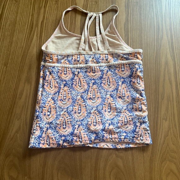 Kids UPF 50+ Cabana Life Cover-Up & Tankini Top – Size 10 - Picture 4 of 12